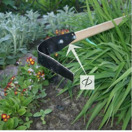 Fokino plokščiapjovė didelė + kotas 