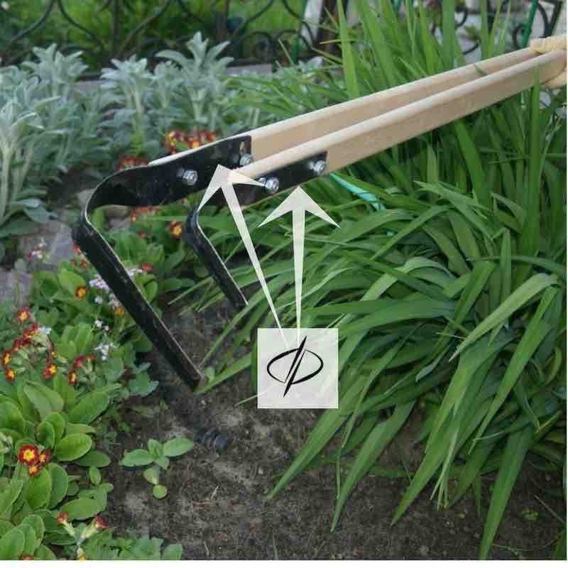 Fokino plokščiapjovių komplektas su 2 kotais