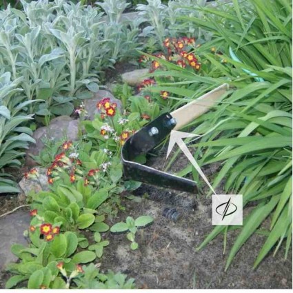 Fokino plokščiapjovė didelė + kotas 