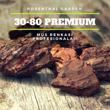 Pušų žievės mulčias "Premium" 30-80 mm, 50l