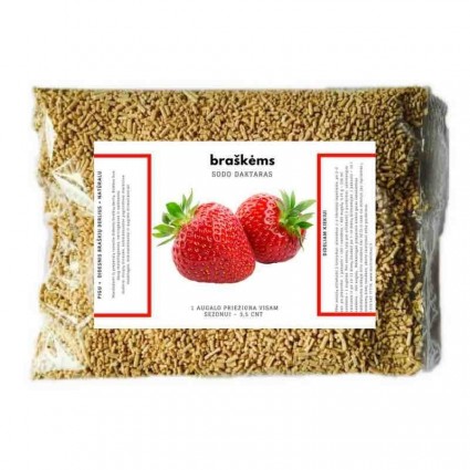 Natūralios trąšos braškėms ir žemuogėms sodo daktaras