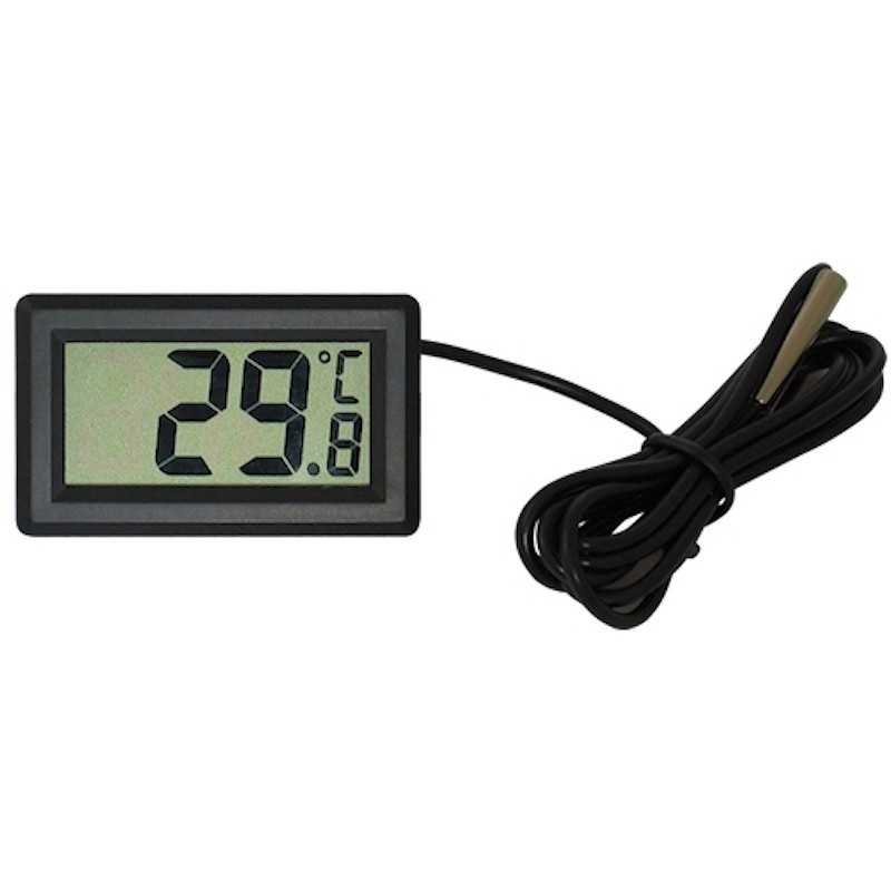 Elektroninis termometras su LCD