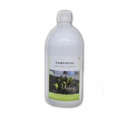 Komposto gamyba, kompostavimo pagreitintojas,  Komposto skatintojas, Kompostavimo pagreitinimas, Komposto bakterijos.