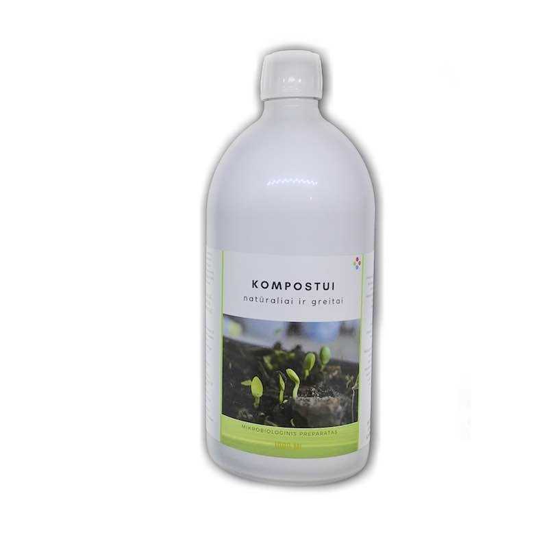 Komposto gamyba, kompostavimo pagreitintojas,  Komposto skatintojas, Kompostavimo pagreitinimas, Komposto bakterijos.