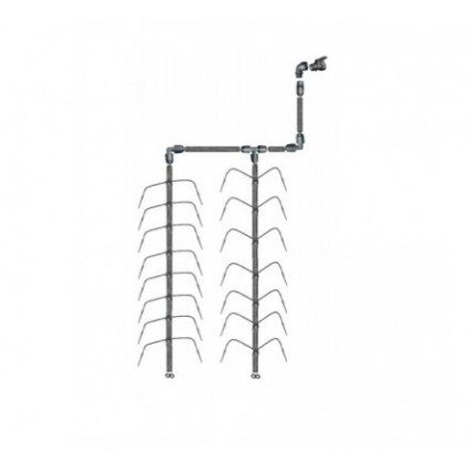 Lašelinis laistymas DVIKOJIS iš vandentiekio