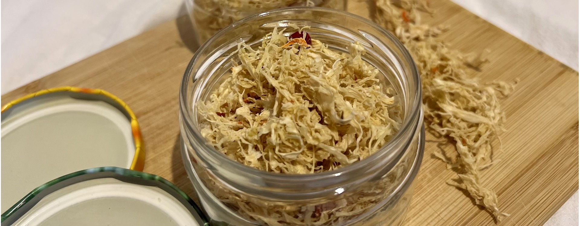 Džiovinti rauginti kopūstai