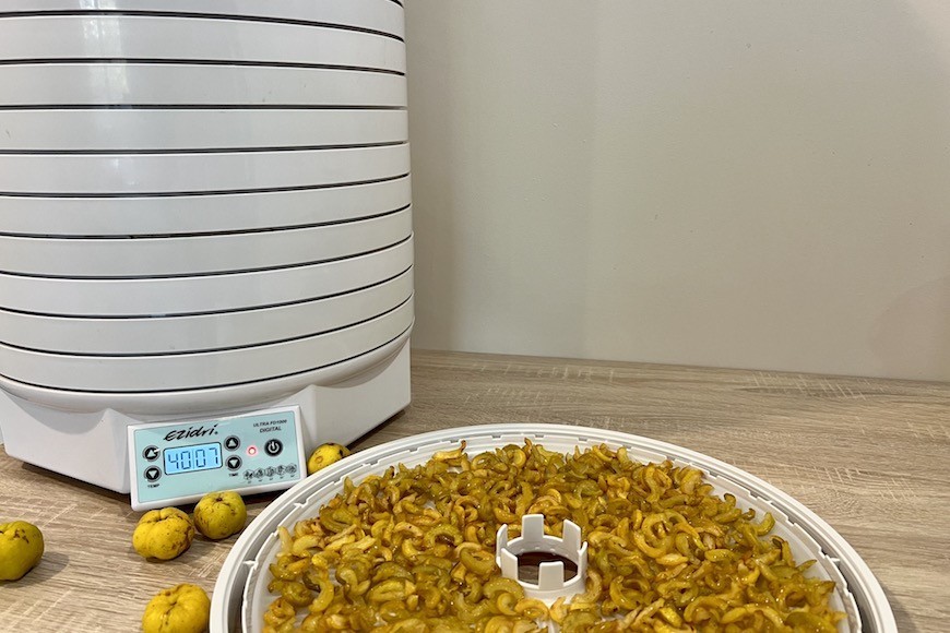 Svarainių sirupas ir svarainių džiovinimas